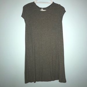 Grey T-Shirt Dress